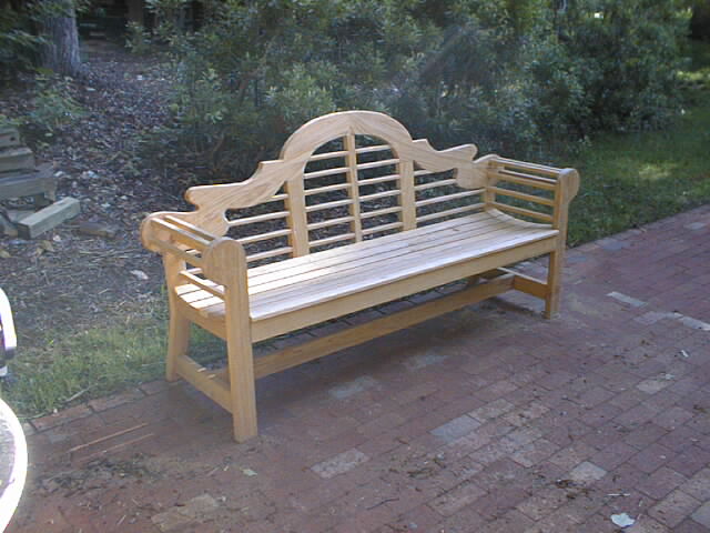 photo of garden seat