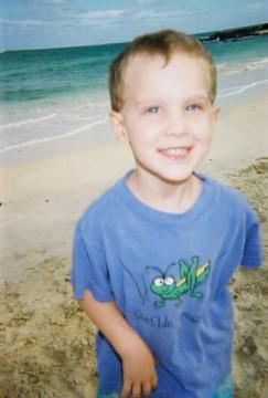 Picture:Bryson on the beach